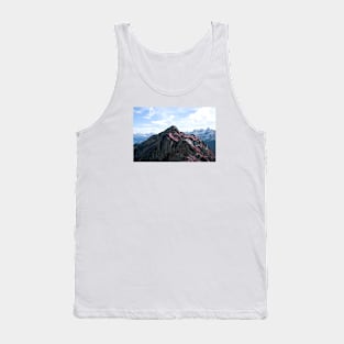 Panorama Swiss Alps / Swiss Artwork Photography Tank Top